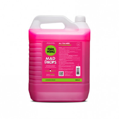 Mad Drops Raspberry быстрое гидрофобное покрытие для ЛКП, 8 л Mad Drops Raspberry быстрое гидрофобное покрытие для ЛКП, 8 л