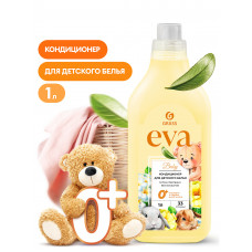 Кондиционер для белья "EVA" baby концентрированный детский (флакон 1л)