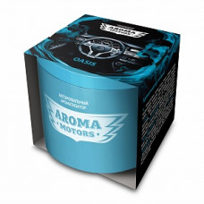 Ароматизатор для автомобиля гелевый «Aroma Motors» OASIS в картонной упаковке (круглый) 100мл арт. AC-0173