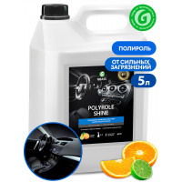 Полироль для кожи, резины и пластика "Polyrole Shine" глянцевый блеск (канистра 5кг) арт. 341005