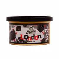 Ароматизатор для автомобиля в банке LERATON London (Black Ice/Чёрный лёд)