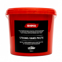 Shima Detailer Паста с абразивом для очистки рук от сильных загрязнений Strong Hand Paste 5.6 л